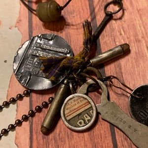 OOAK Made by hand Talisman OOAK necklace by Susan A Ray